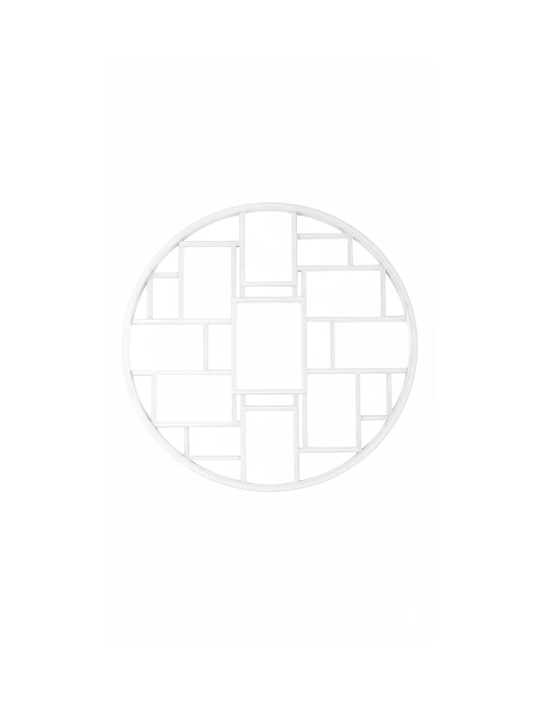 Round 9-Photo Collage Frame Wall Décor Display | Sparkle Decor