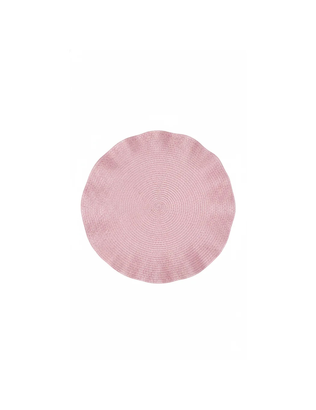 Elegant Wavy Round Rattan Placemats Set of 6 for Dining - Sparkle Decors