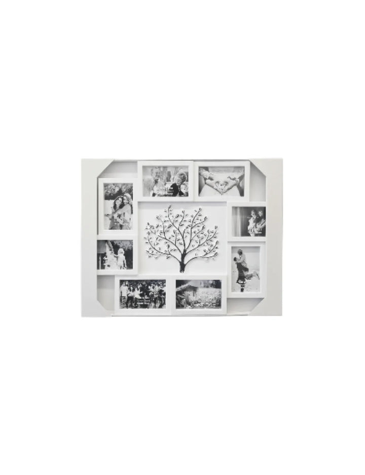 Family Tree Collage Photo Frame 8 Openings | Sparkle Decors
