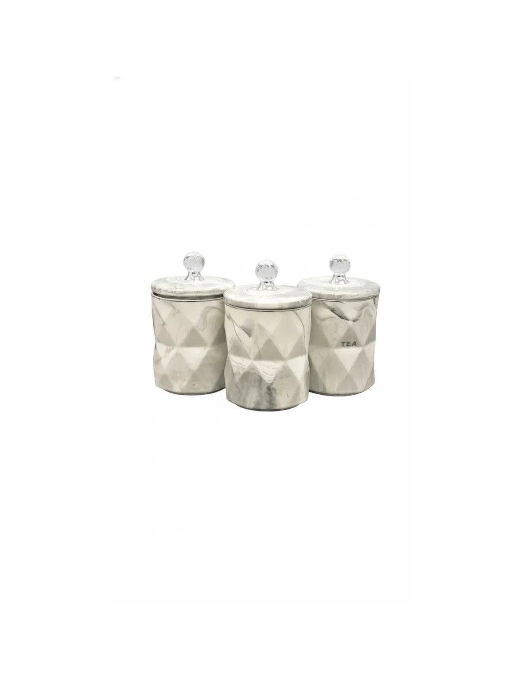 Crystal Diamante Tea Sugar Coffee Canister Set – Sparkle Decors