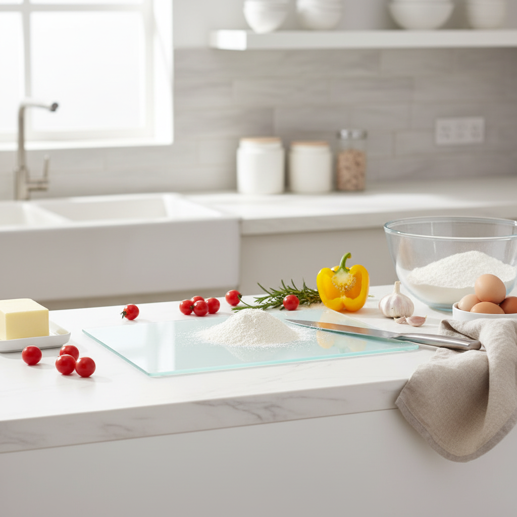 Tempered Glass Worktop Saver by sparkle decors