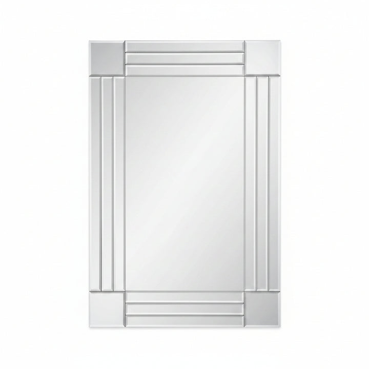 Triple edge frameless wall mirror modern design