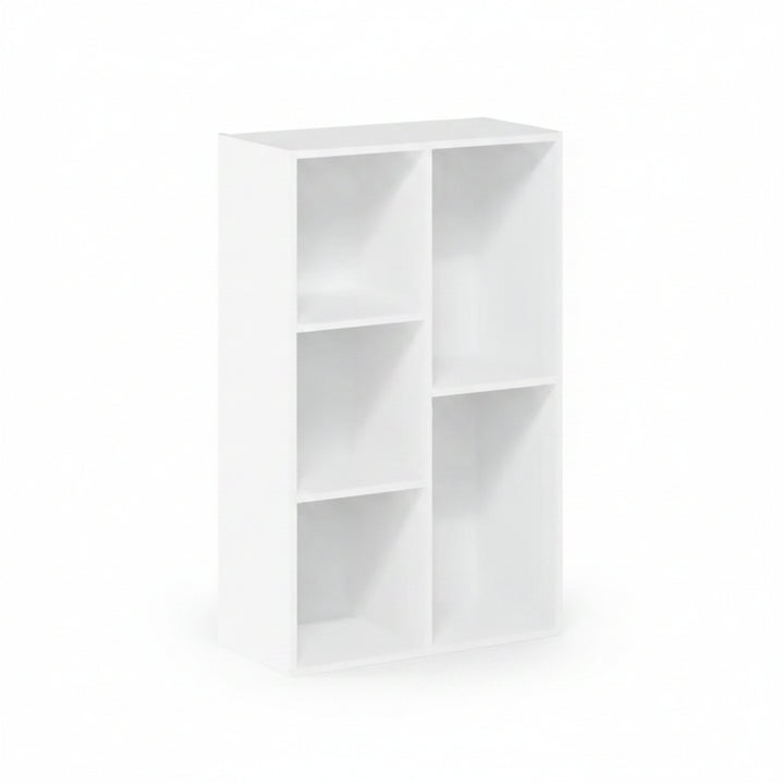 Wooden cube storage shelf unit modern design