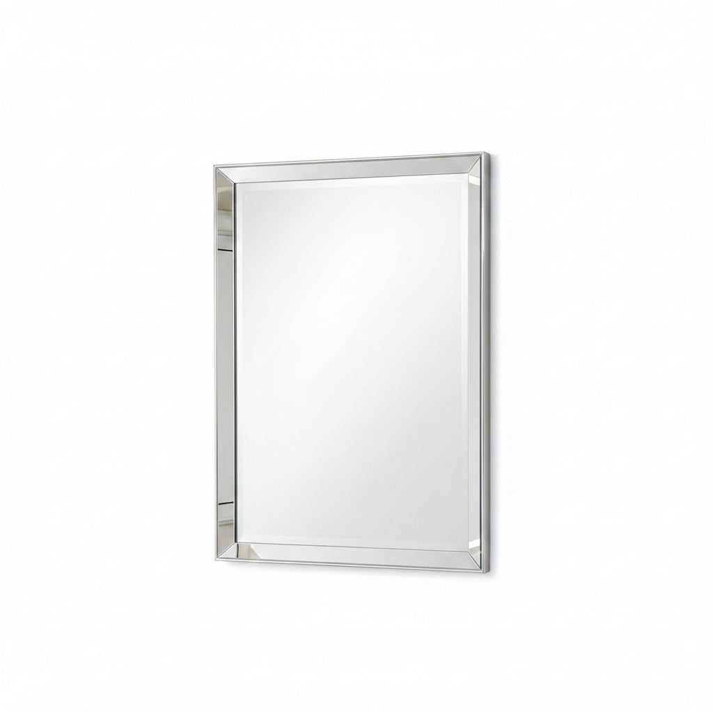 black rectangular wall mirror modern decor