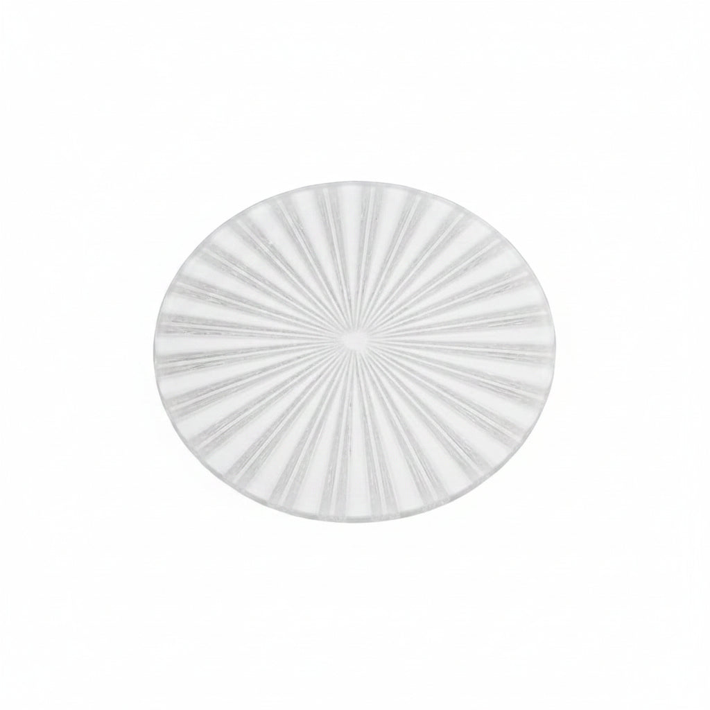 glitter center plate decor mirrored