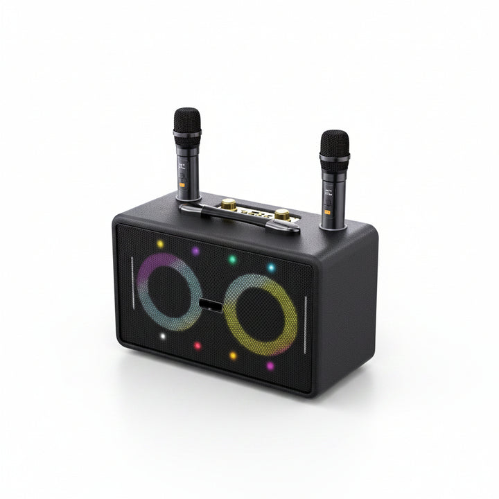 Karaoke machine with 2 wireless microphones BZ003