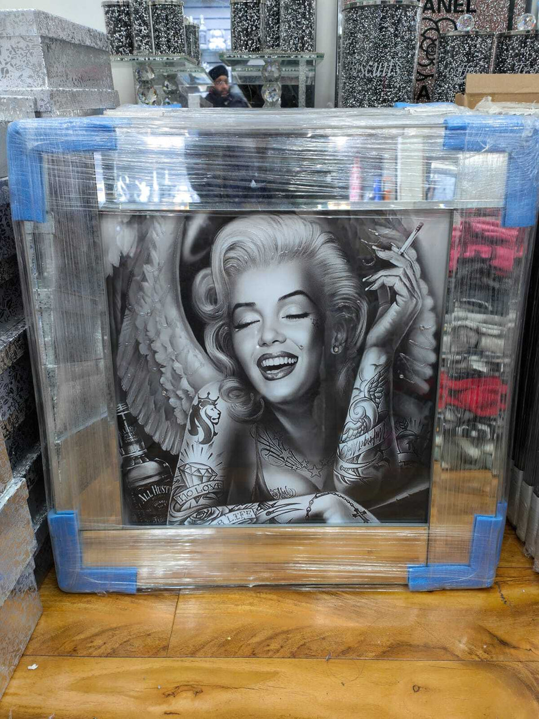 Marilyn Monroe Glitter Wall Art