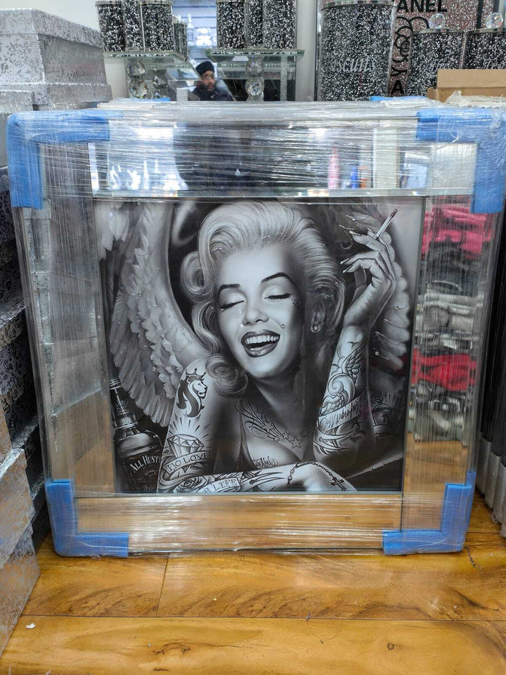 Marilyn Monroe Glitter Wall Art