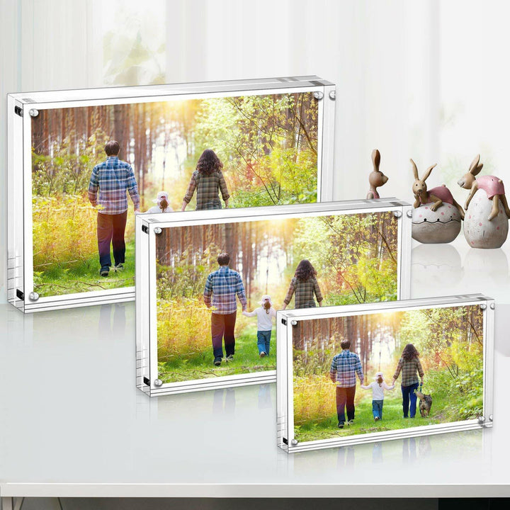 Clear Acrylic Magnetic Photo Frames