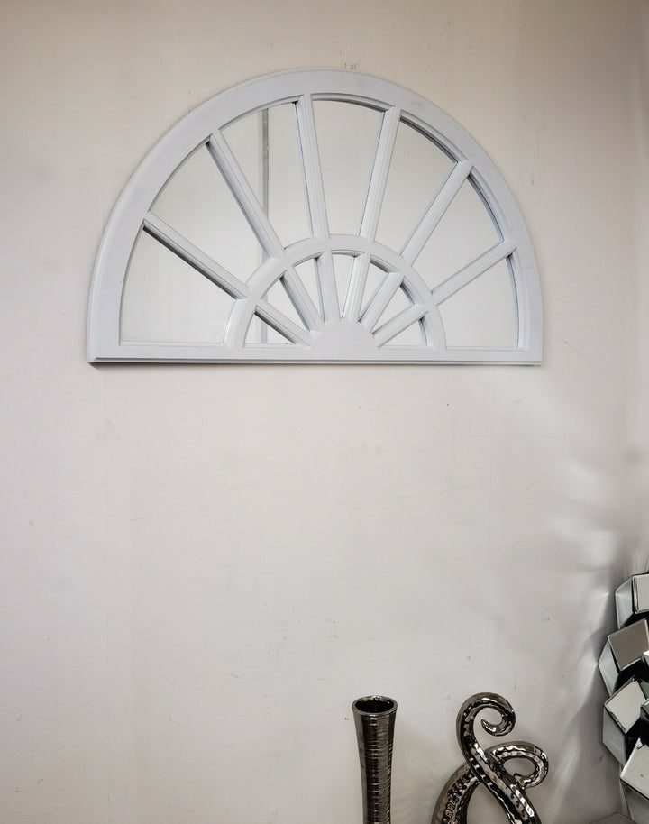 palladian arch window wall mirror elegant decorative mirror