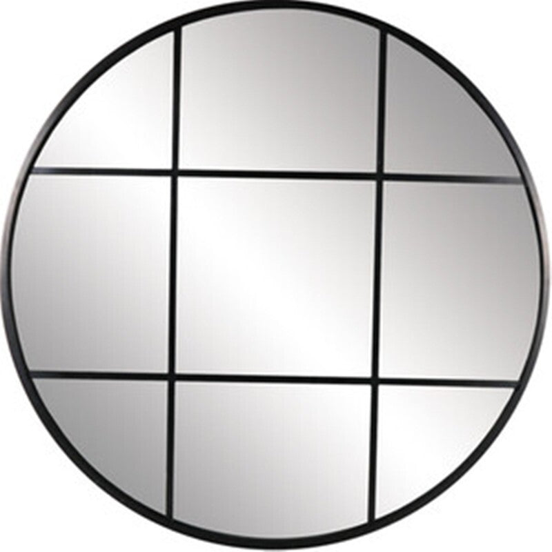 Round window wall mirror decorative hanging mirror