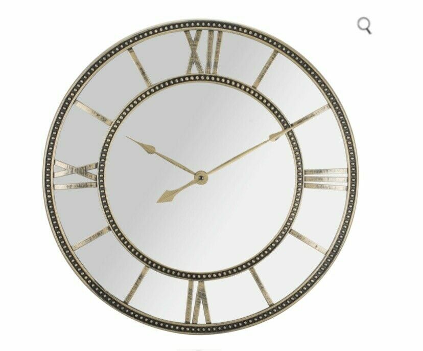Vintage Roman Numeral Wall Clock 56cm