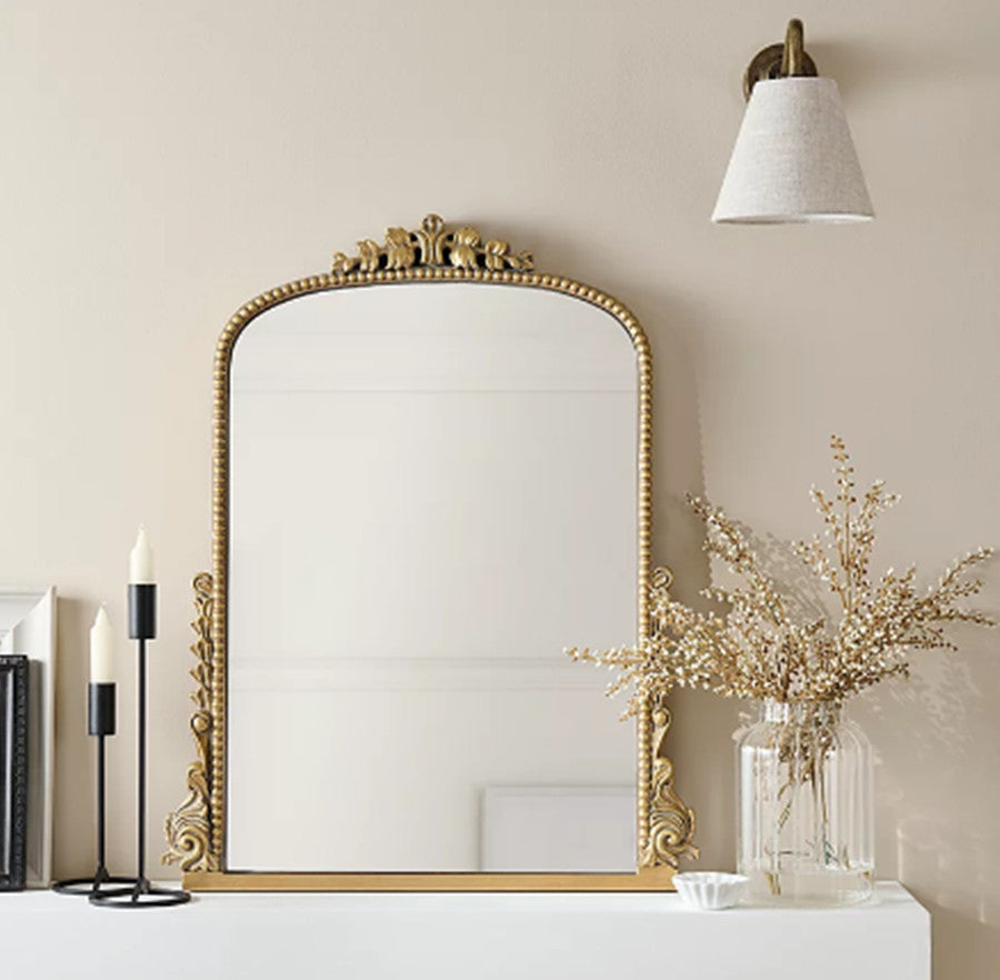 Gold antique wall mirror decorative home decor
