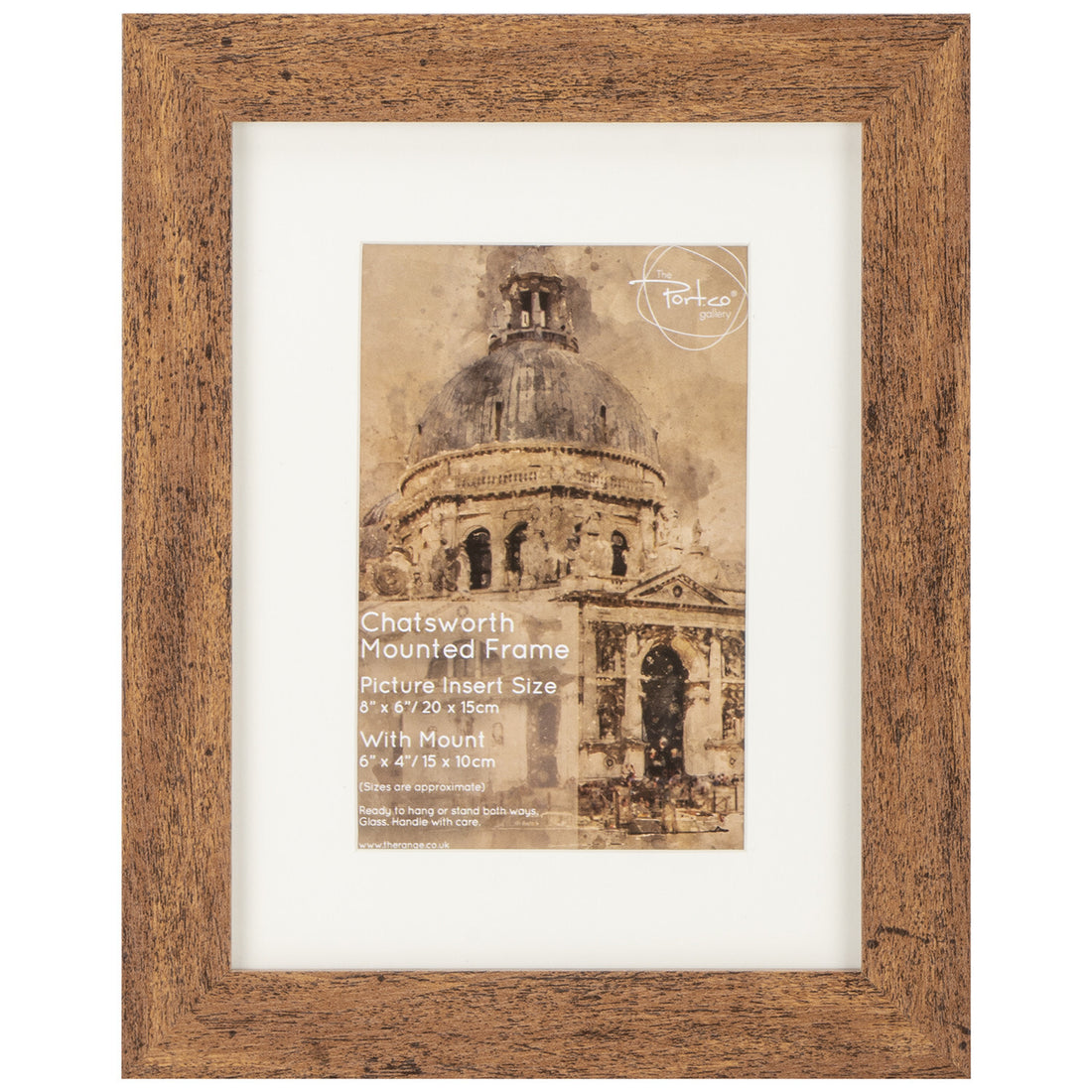 Set of 4 picture frames 6x4 inch chatsworth