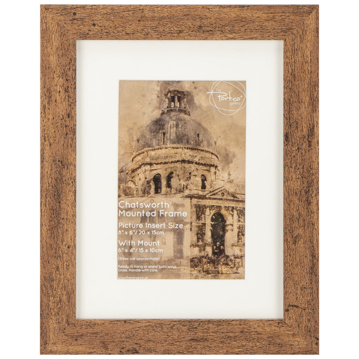 Set of 4 picture frames 6x4 inch chatsworth
