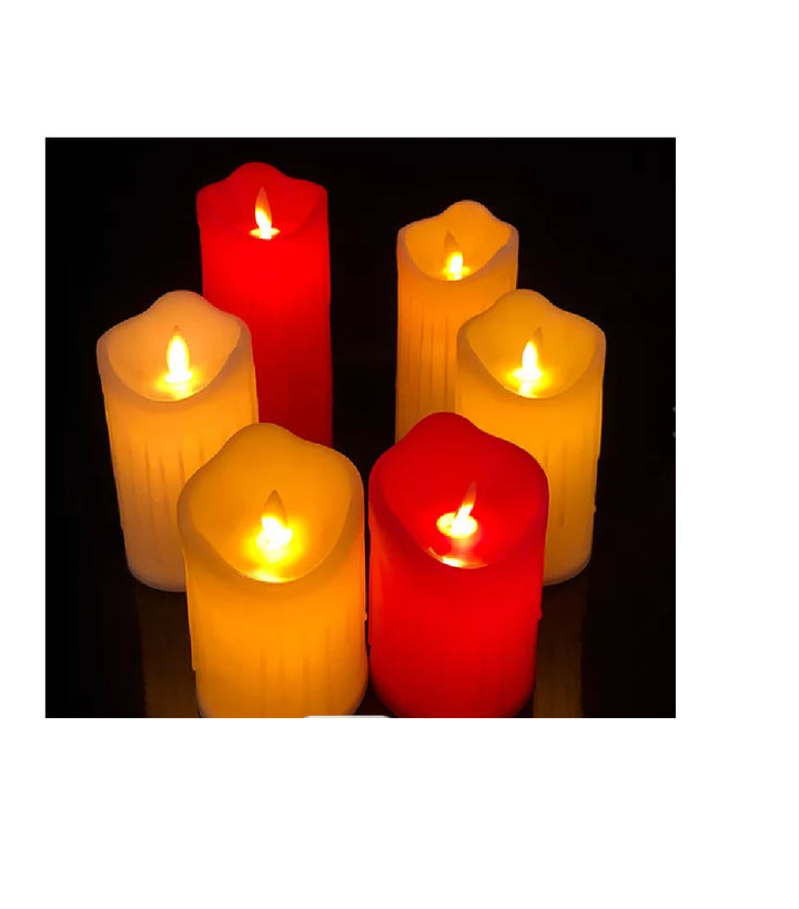 led flameless tea lights warm white decor