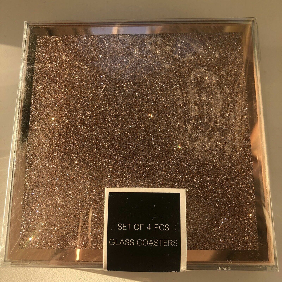 Rose Gold Coasters & Placemats Set