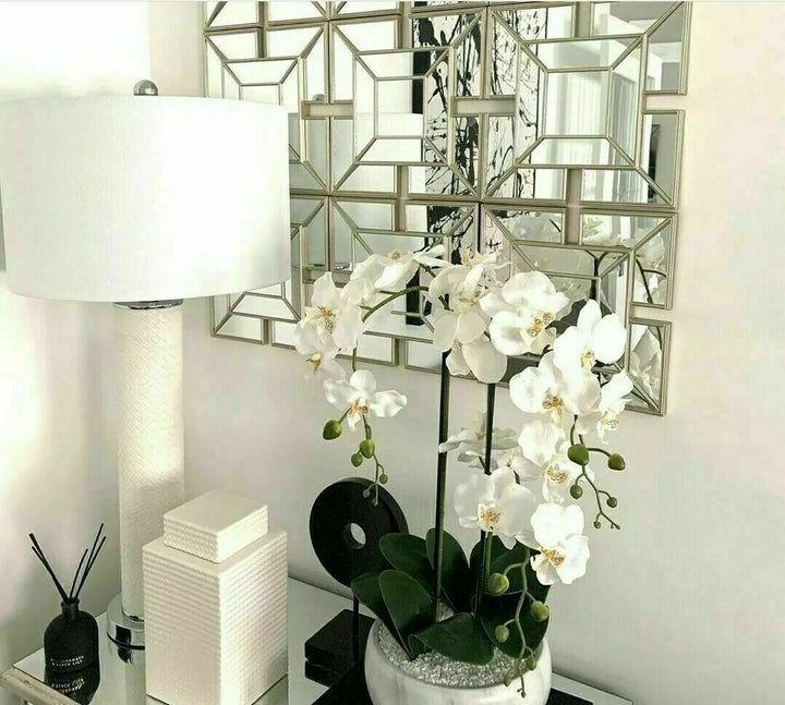 Art Deco Gold Mirrors Set of 3