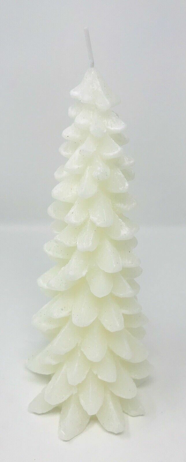 White candle tree Christmas winter holiday
