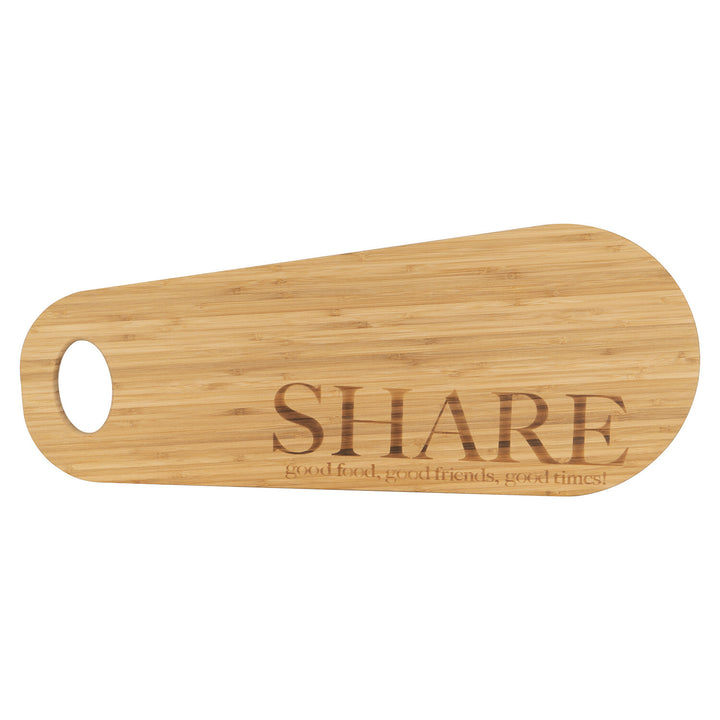Bamboo serving board tray wooden platter kitchen