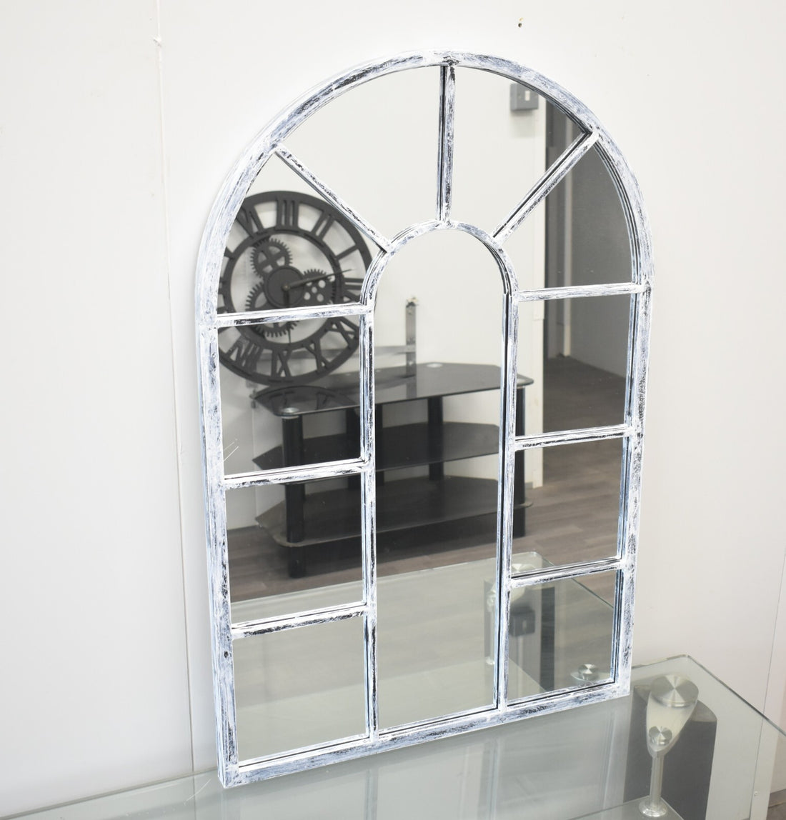Window style wall mirror decorative wall mirror