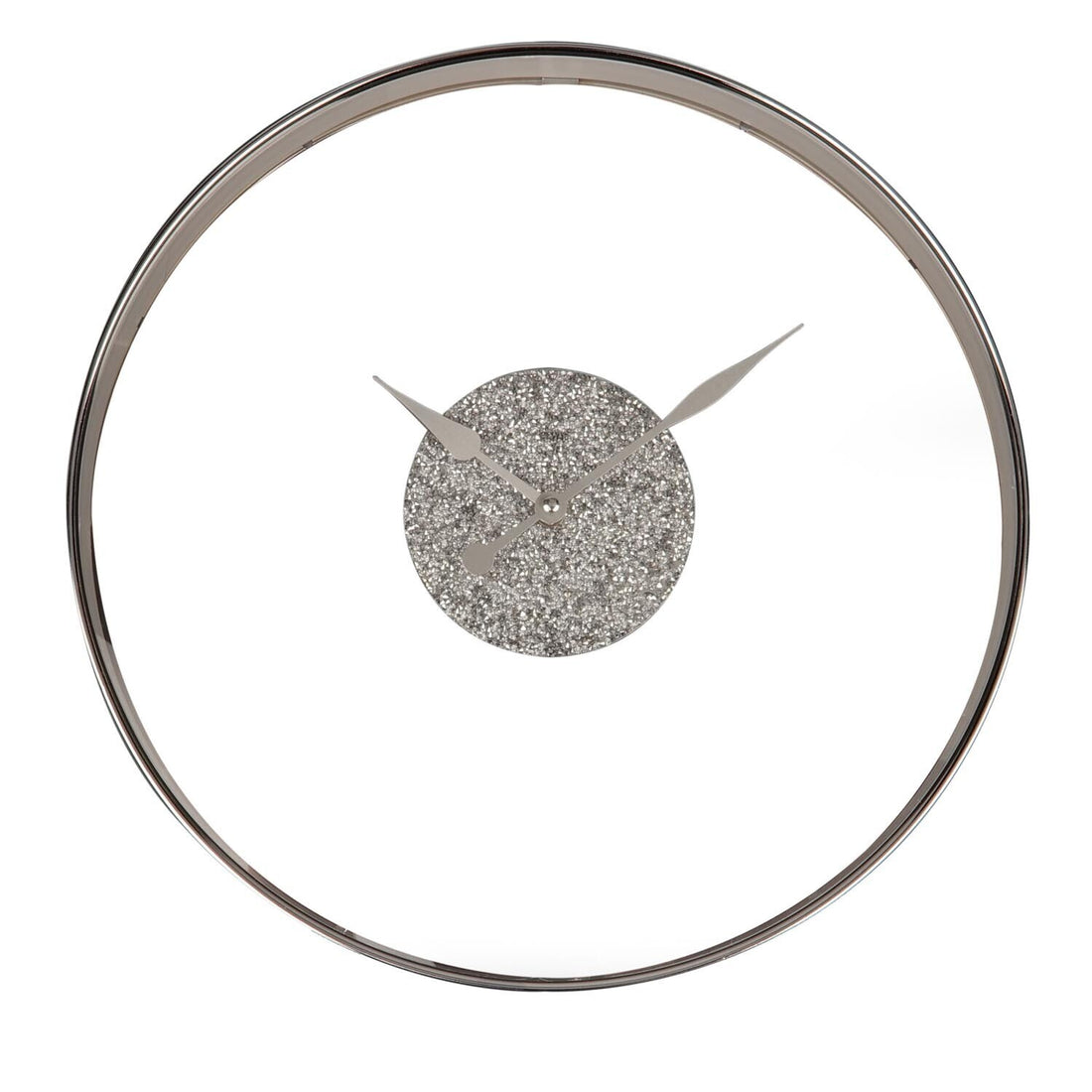40cm crushed crystal wall clock