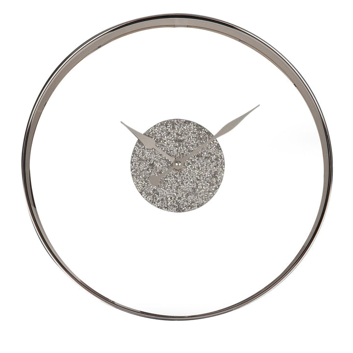40cm crushed crystal wall clock