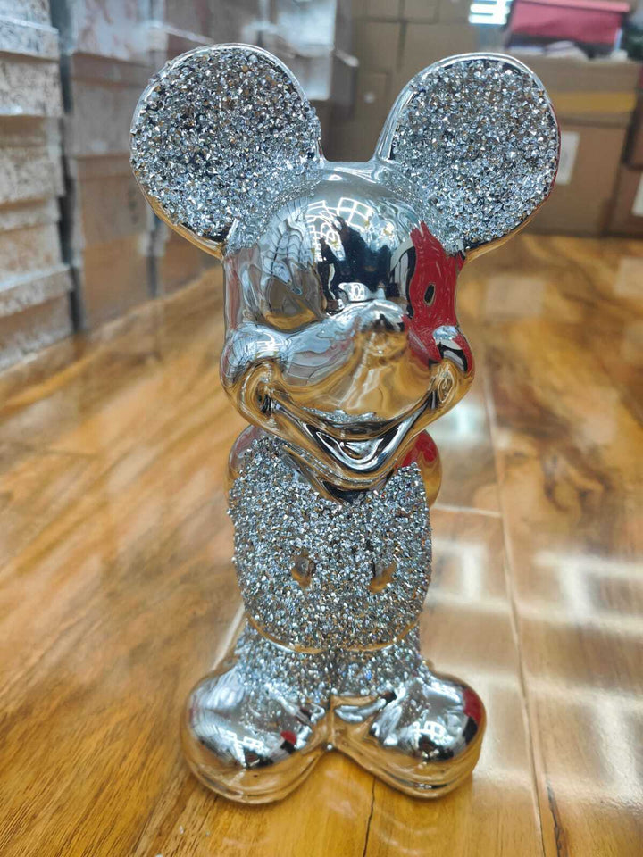 Crystal mouse ornament decorative piece
