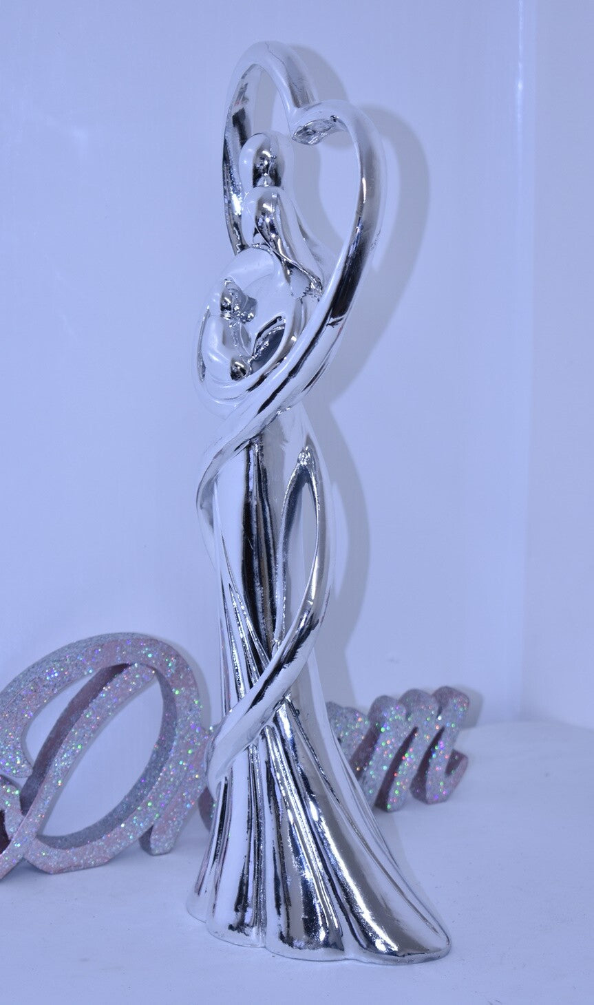 Family heart ornament gift ready box