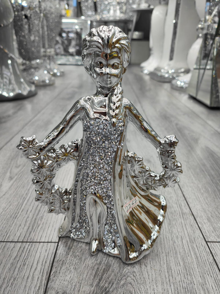 Cinderella crystal gypsy bride ornament