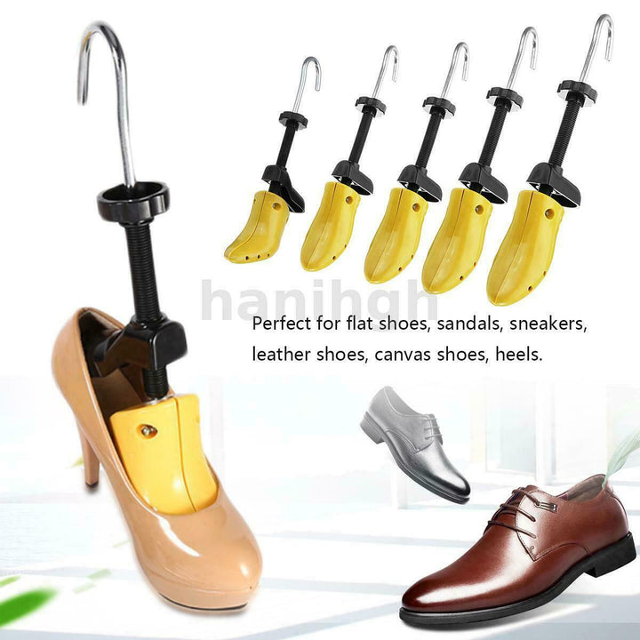 2x adjustable shoe stretcher men women
