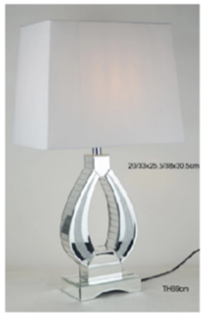 crystal oval table lamp luxury bedside living room lighting decor