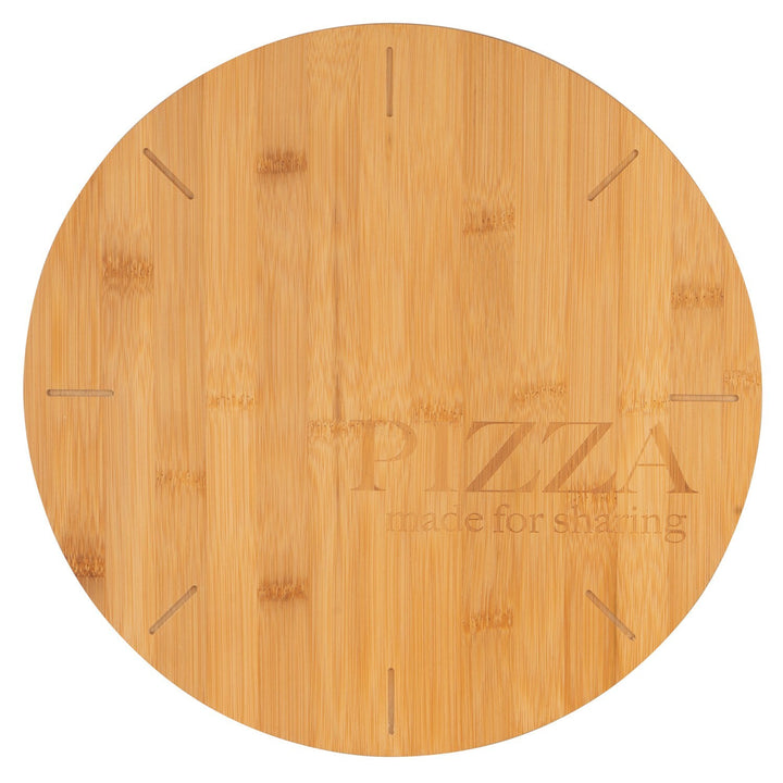 Bamboo pizza cutting board large multifunctional