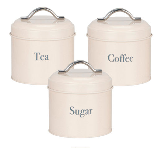 Kitchen storage canisters set of 3